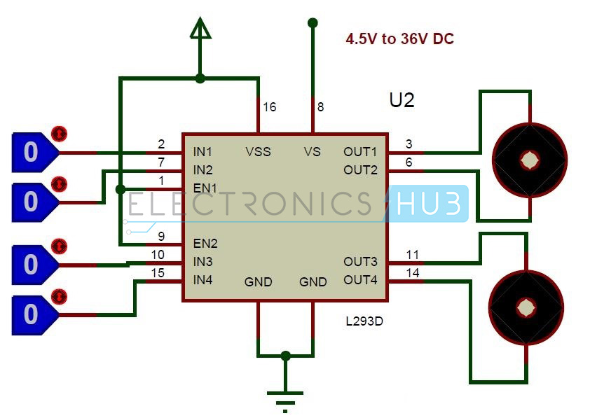 L293D Circuit