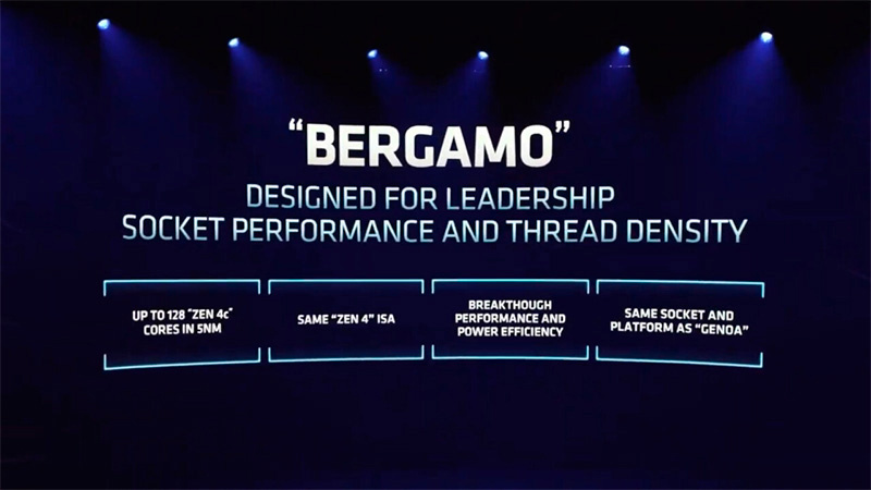 128 个 Zen 4c 核心、256 MB L3 缓存，消息称 AMD 下周推出 Bergamo 处理器