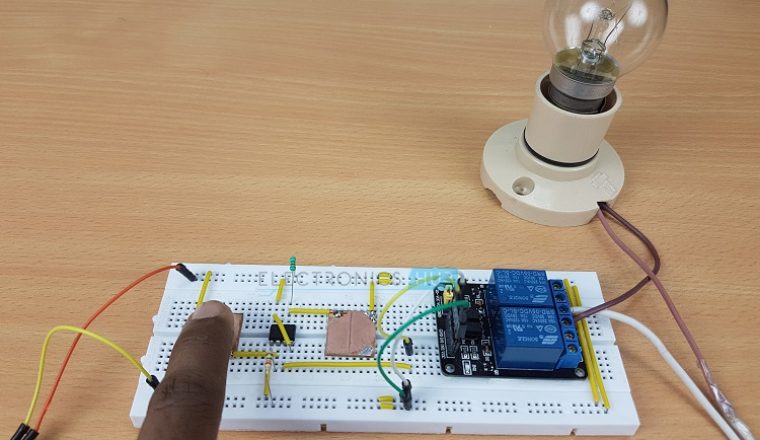 Touch ON and OFF Switch Circuit Images 3