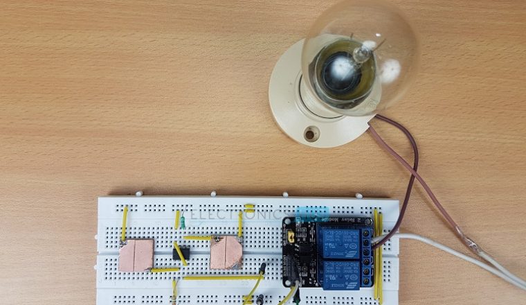 Touch ON and OFF Switch Circuit Images 2