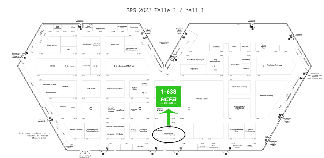 展会邀请 | 2023德国纽伦堡电气工业自动化展即将开幕，禾川科技在1-638等你