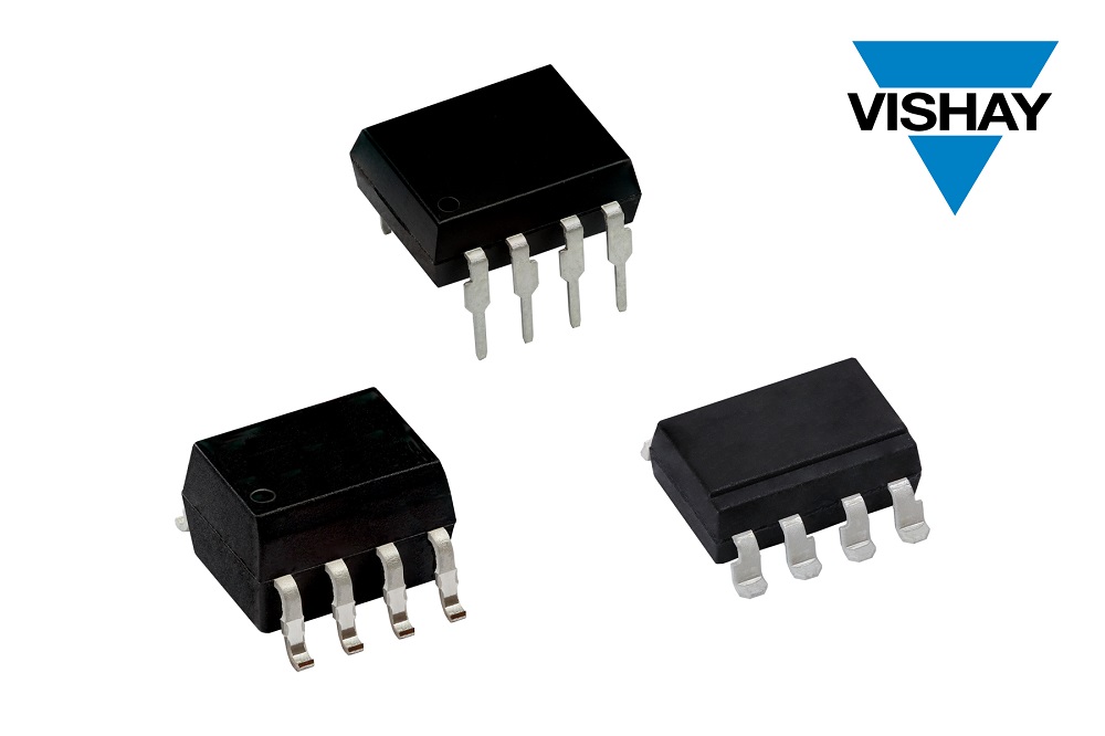 Vishay推出的新款10 MBd低功耗光耦,供电电流低至5mA,电压范围2.7V至5.5V 