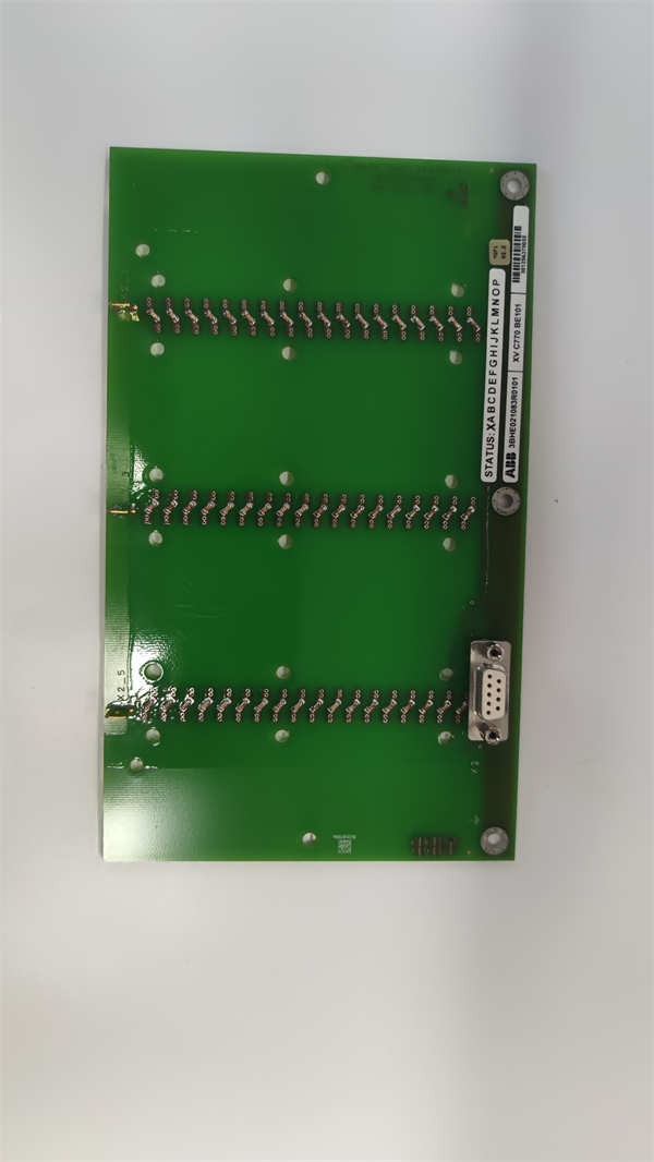 XVC770BE101 3BHE021083R0101 ABB 电路接口板