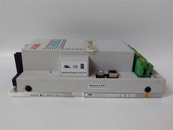 UNITROL 1010 3BHE035301R1002 UNS0121A-Z,V1 ABB 励磁控制器