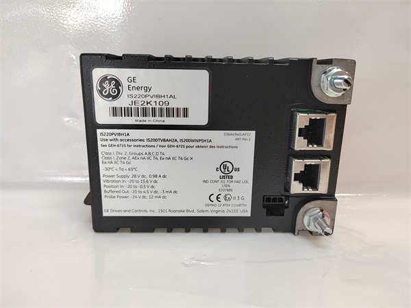 IS220PVIBH1A 336A4940CSP16 GE 振动监测I/O模块