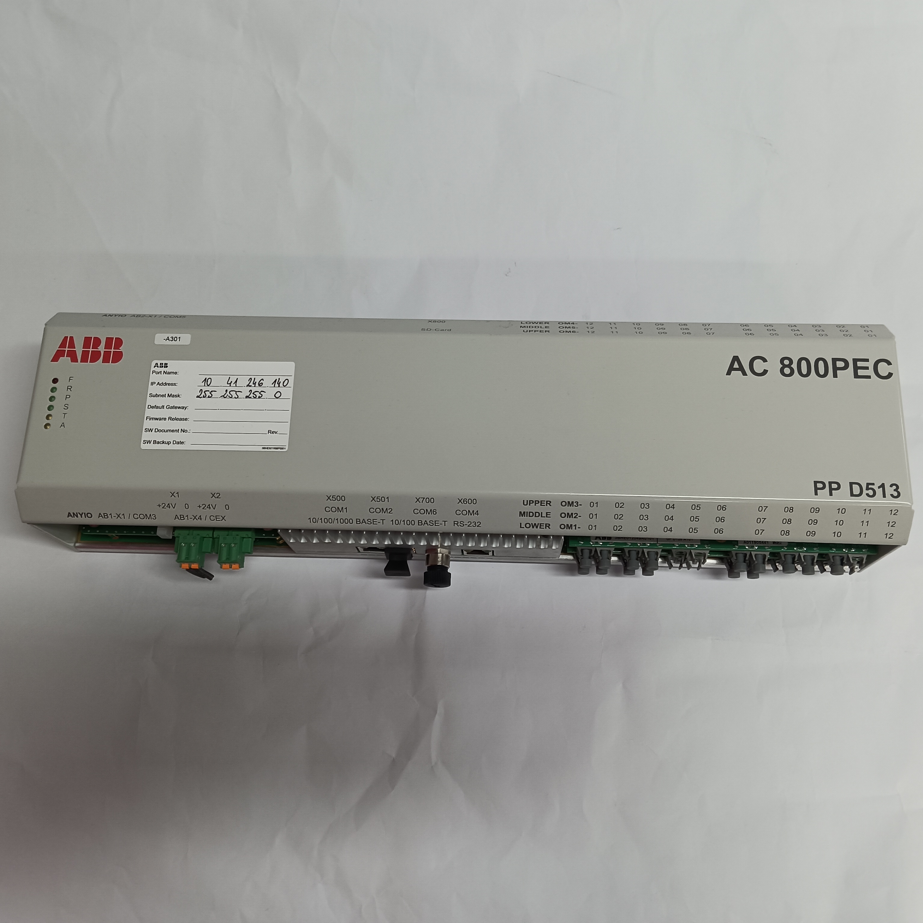 ABB        PPD513A0E-110110 3BHE039724R0E41 