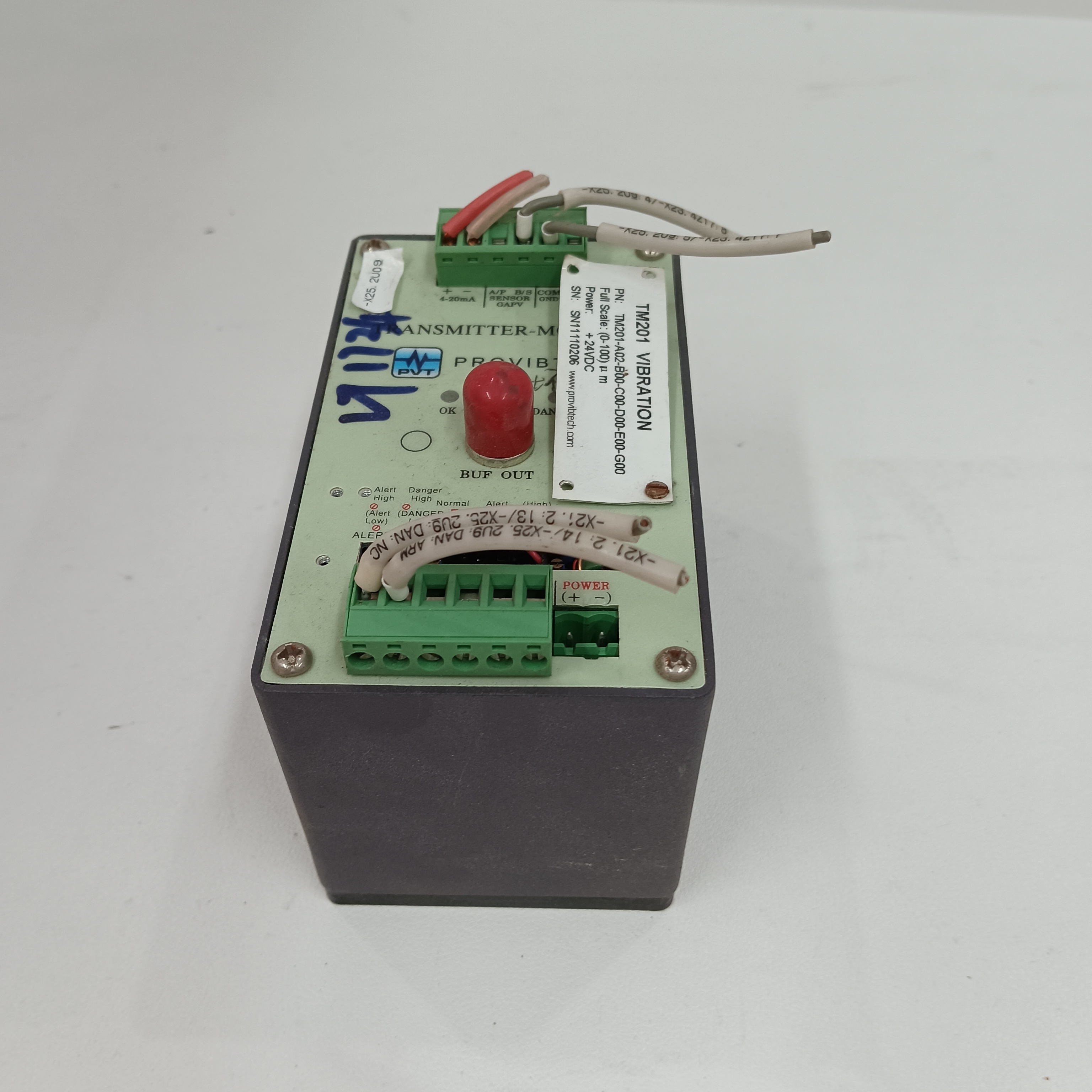 PROVIBTECH        TM201-A02-B00-C00-D00-E00-G00